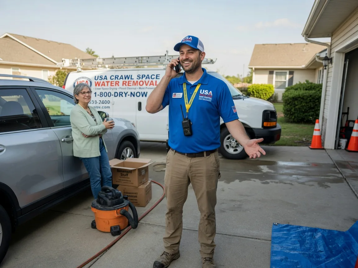 Crawl Space Water Removal Trent, TX FAQs
